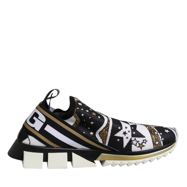Dolce & Gabbana Multicolor Sorrento Low Top Sneakers Shoes