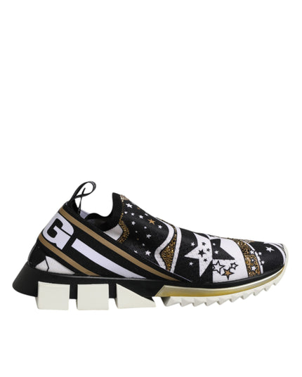 Dolce & Gabbana Multicolor Sorrento Low Top Sneakers Shoes