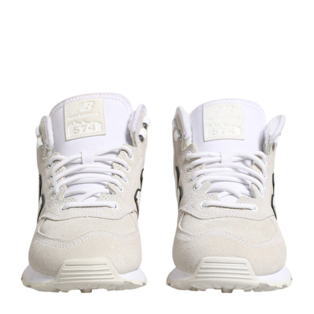 New Balance Off White Suede Sneakers Shoes