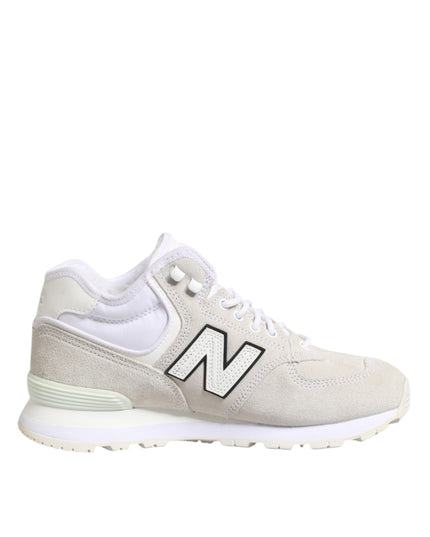 New Balance Off White Suede Sneakers Shoes