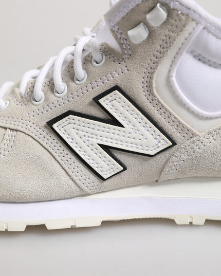 New Balance Off White Suede Sneakers Shoes