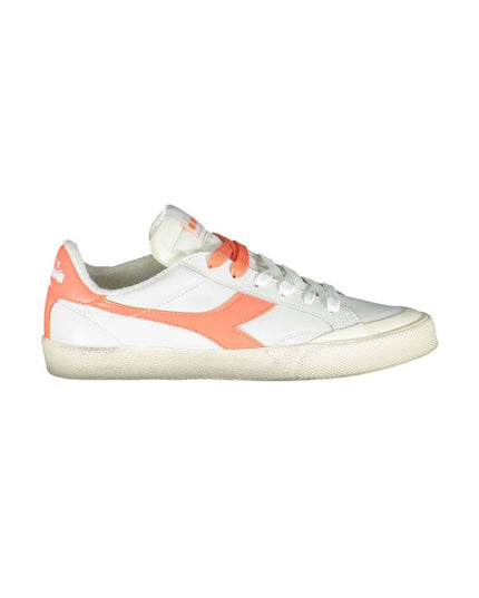 Diadora White Leather Women Sneaker