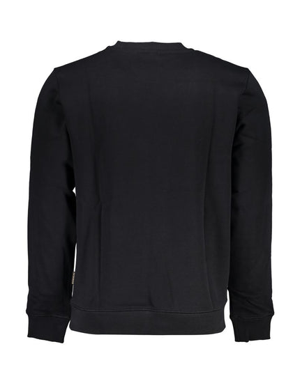 Napapijri Black Cotton Men Sweater