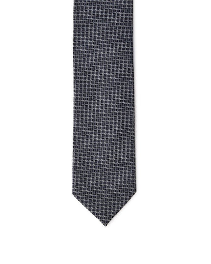 Jil Sander Gray Silk Tie