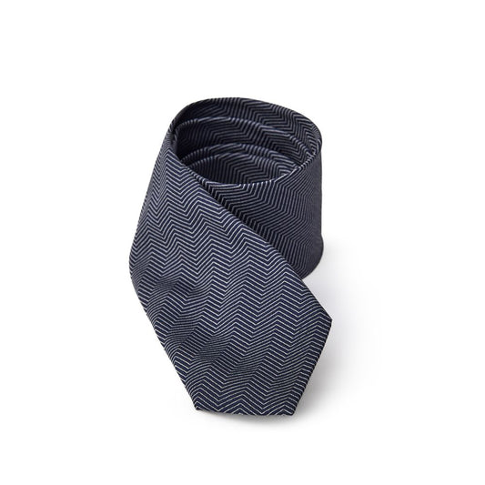 Jil Sander Blue Silk Ty
