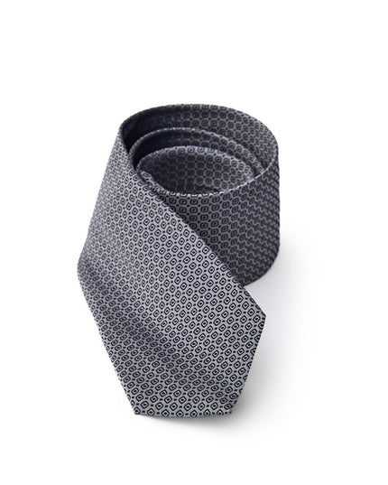 Jil Sander Gray Silk Tie