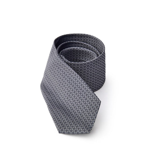Jil Sander Gray Silk Ty