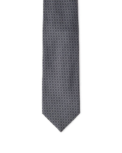Jil Sander Gray Silk Tie