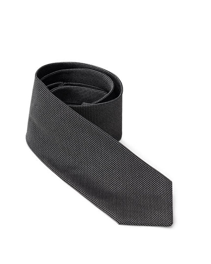 Jil Sander Gray Silk Tie