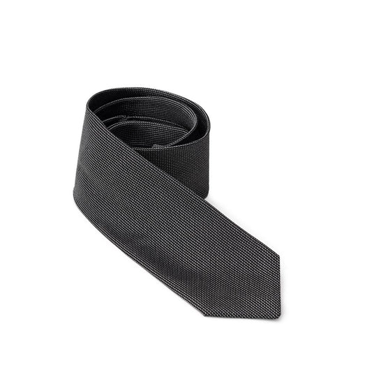 Jil Sander Gray Silk Ty
