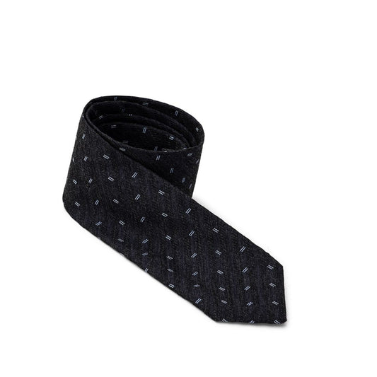 Jil Sander Gray Silk Ty