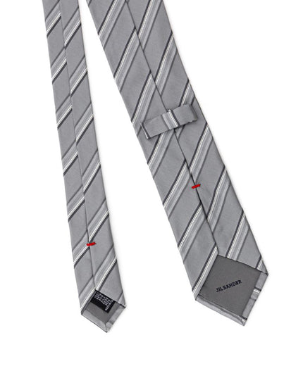 Jil Sander Black Silk Tie