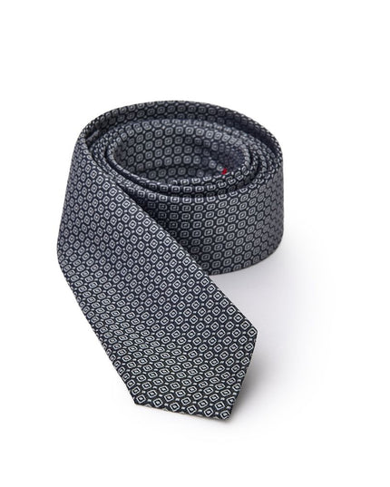 Jil Sander Gray Silk Tie