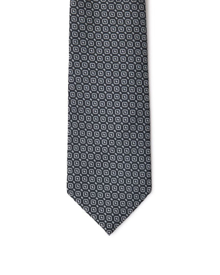 Jil Sander Gray Silk Tie