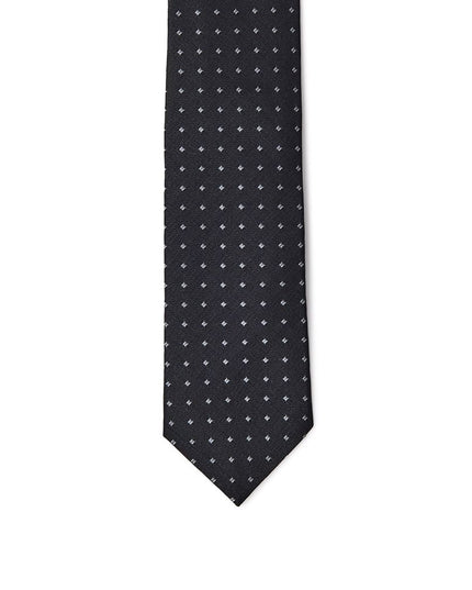 Jil Sander Black Silk Tie