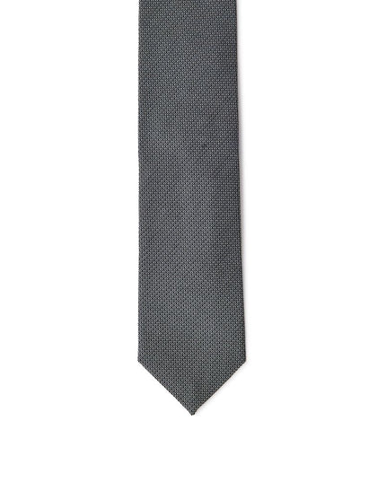 Jil Sander Gray Silk Tie