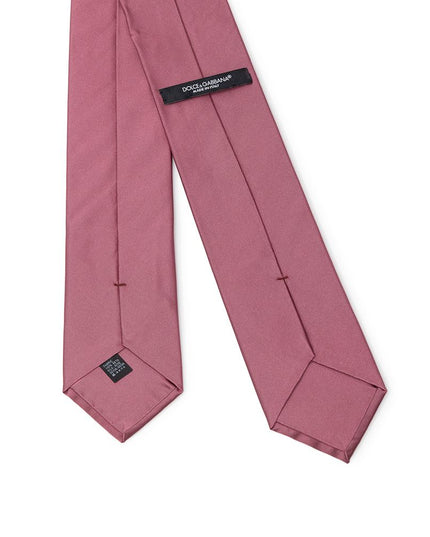 Dolce & Gabbana Purple Silk Tie