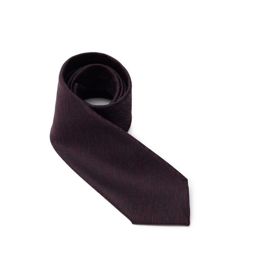 Dolce & Gabbana Purple Wool Ty