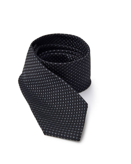Jil Sander Black Silk Tie
