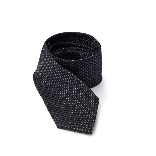 Jil Sander Black Silk Ty