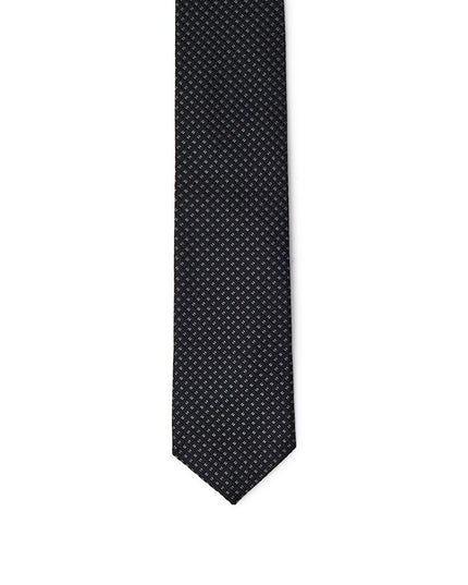 Jil Sander Black Silk Tie