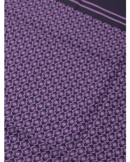 Dolce & Gabbana Purple Silk Pocket Square