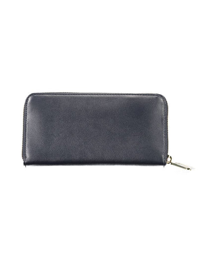 Tommy Hilfiger Blue Leather Women Wallet