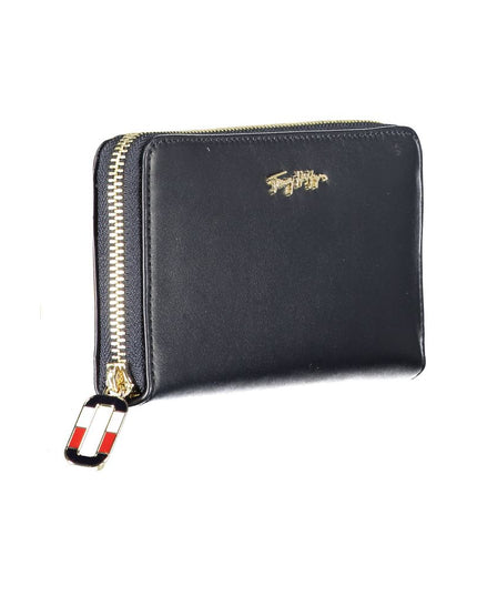 Tommy Hilfiger Blue Leather Women Wallet