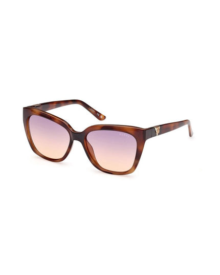 Guess Jeans Brown Injected Women Sunglass