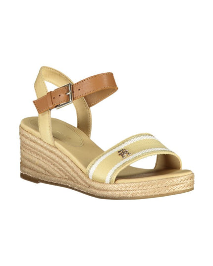 Tommy Hilfiger Beige Polyester Sandal