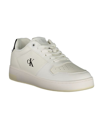 Calvin Klein White Leather Women Sneaker