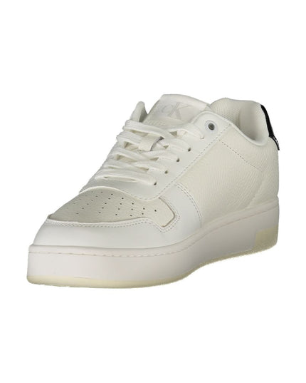 Calvin Klein White Leather Women Sneaker