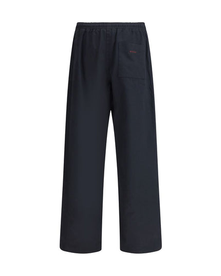 Marni Black Cotton Casual Pants