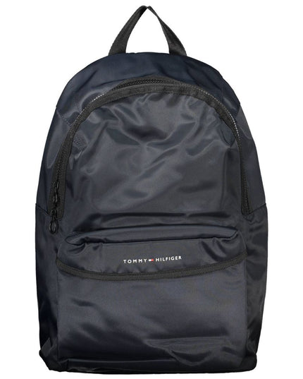 Tommy Hilfiger Blue Polyester Men Backpack