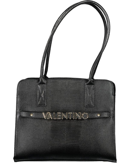 Mario Valentino Black Polyethylene Handbag