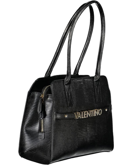 Mario Valentino Black Polyethylene Handbag