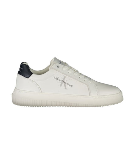 Calvin Klein White Leather Men Sneaker