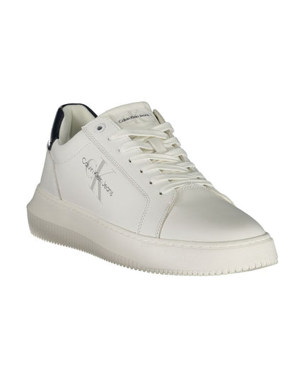 Calvin Klein White Leather Men Sneaker