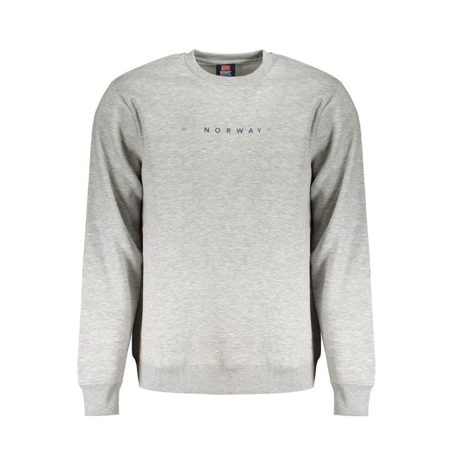 Norway 1963 Gray Cotton Men's Sweater