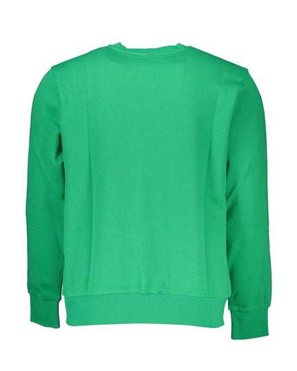 North Sails Green Cotton Men Sweater