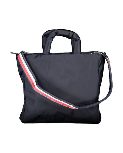 Tommy Hilfiger Blue Polyester Women Handbag