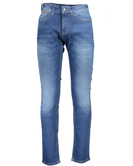 Tommy Hilfiger Blue Cotton Men Jeans