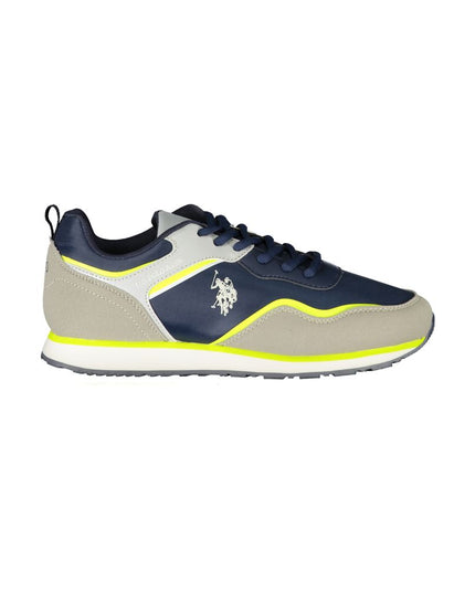 U.S. POLO ASSN. Blue Polyester Sneaker