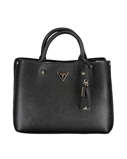 Guess Jeans Black Polyurethane Women's Handbag