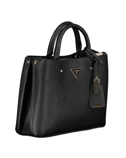 Guess Jeans Black Polyurethane Women's Handbag