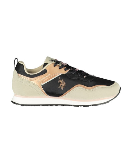 U.S. POLO ASSN. Black Polyester Sneaker
