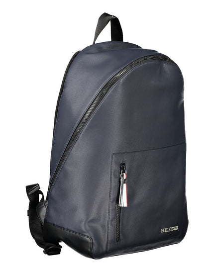 Tommy Hilfiger Blue Polyethylene Men Backpack