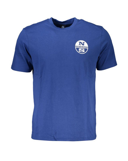 North Sails Blue Cotton T-Shirt