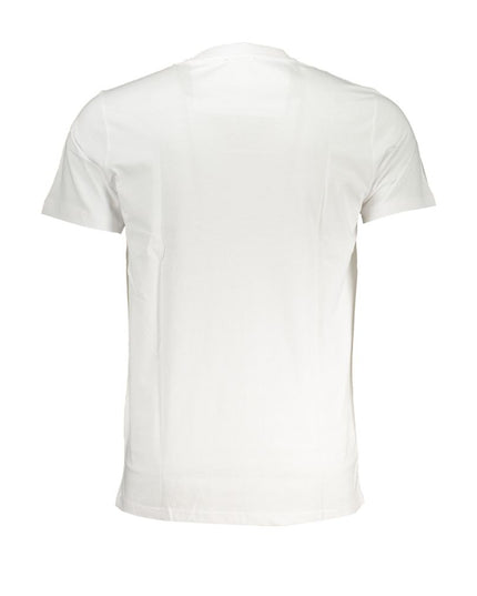 Cavalli Class White Cotton T-Shirt