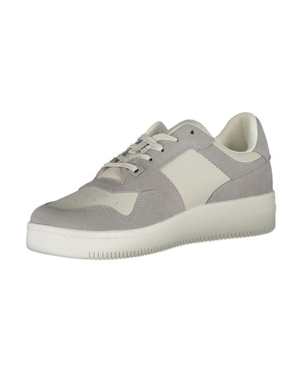Tommy Hilfiger Grigio Pelle Men Sneaker